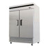 EFI Sales Ltd. Canada Reach-In Refrigerators and Freezers Each EFI F2-54VC 54" 2 Door Solid Reach-In Freezer, 44.8 cu. ft. - Stainless Steel | Denson CFE