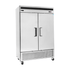 EFI Sales Ltd. Canada Reach-In Refrigerators and Freezers Each EFI F2-54VC 54" 2 Door Solid Reach-In Freezer, 44.8 cu. ft. - Stainless Steel | Denson CFE