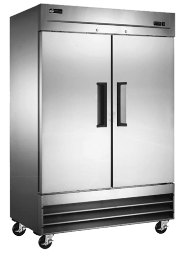EFI Sales Ltd. Canada Reach-In Refrigerators and Freezers Each Scratch & Dent Special  EFI C2-54VC - 54" Double Door Refrigerator - 46 Cu. Ft. 6197172420060313