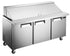 EFI Sales Ltd. Canada Refrigerated Prep Tables Each EFI CMDR3-72VCX 72? 3 Door Mega Top Refrigerator | Denson CFE