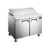 EFI Sales Ltd. Canada Refrigerated Prep Tables Each EFI CSDR2-36VCX X-Line Salad/Sandwich Prep Table, 36"W x 42.3"H x 29"D | Denson CFE