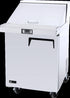 EFI Sales Ltd. Canada Refrigerated Prep Tables Each / Right EFI Sales Ltd. Canada CMDR1-27VC 27″ 1 Door Mega Top Refrigerator