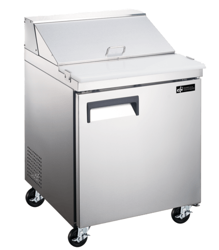 EFI Sales Ltd. Canada Refrigerated Prep Tables Each Scratch & Dent Special - EFI CSDR1-29VCX 29" 1 Door Sandwich Prep Refrigerator - 665619028205