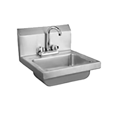 EFI Sales Ltd. Canada Stainless Steel Sink Each EFI SIH817-F 17? x 15? Wall Mounted Hand Sink With Faucet | Denson CFE