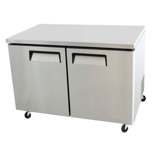 EFI Sales Ltd. Canada Undercounter Refrigeration Each EFI CUDR2-48VC 48" 2 Door Undercounter Refrigerator