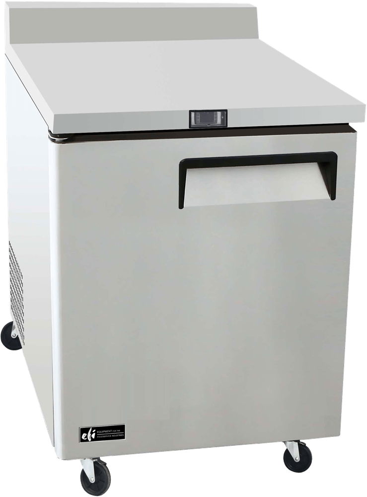 EFI Sales Ltd. Canada Undercounter Refrigeration Each EFI Sales Ltd. Canada CWDR1-27VC 27? 1 Door Worktop Refrigerator - Right