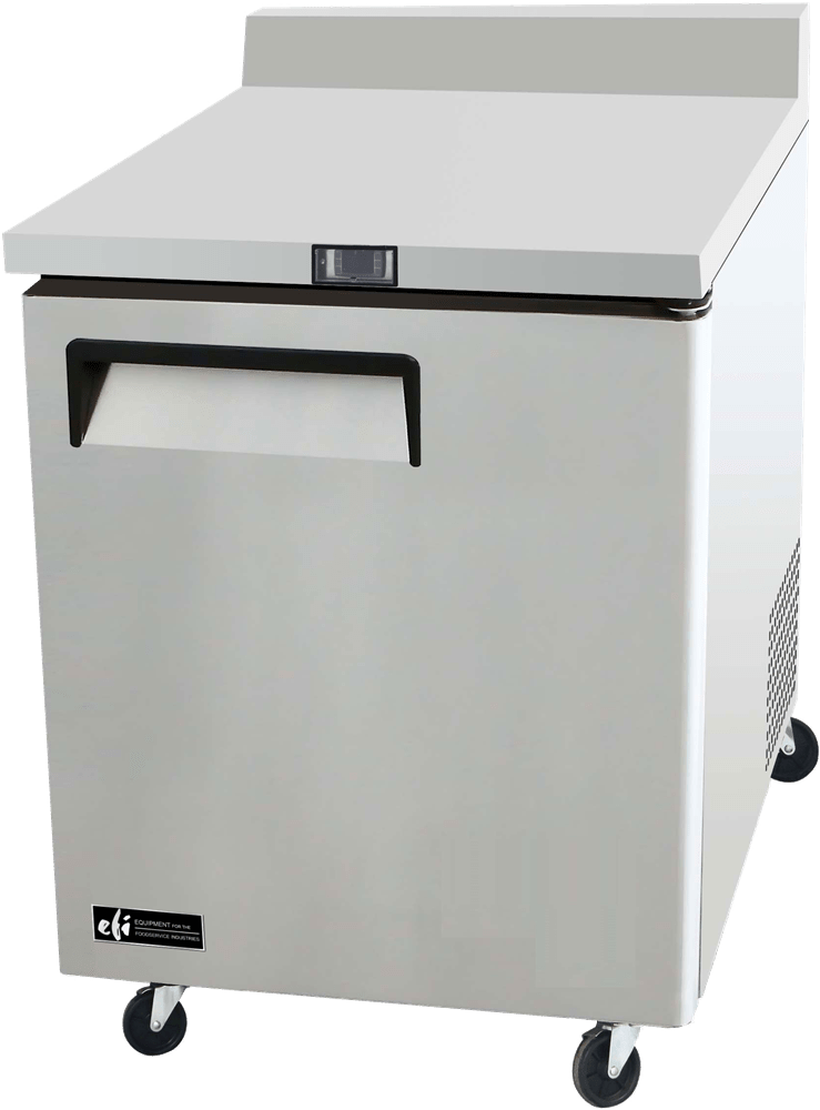 EFI Sales Ltd. Canada Undercounter Refrigeration Each EFI Sales Ltd. Canada FWDR1-27VC 27? 1 Door Worktop Freezer Left