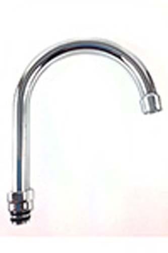 Encore Unclassified Each Encore KS11-12-X002Z Swivel Gooseneck Spout Assembly, 6 Inch Reach Chrome Stainless Steel | Denson CFE