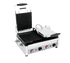 Eurodib Commercial Grills Each Eurodib SFE02360240 – Double Panini Grill, Flat Top & Bottom, 11" x 18" | Denson CFE