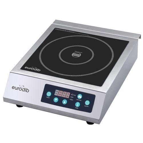 Eurodib Commercial Restaurant Ranges Each Eurodib CI1800 Countertop Induction Cooker / Range – 120V, 1800W | Denson CFE