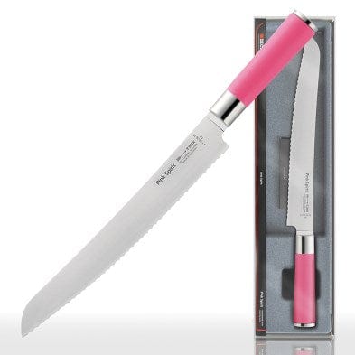 F.Dick Smallwares Each F.Dick 8173926227379 Pink Spirit Bread Knife Serrated 10" | Denson CFE