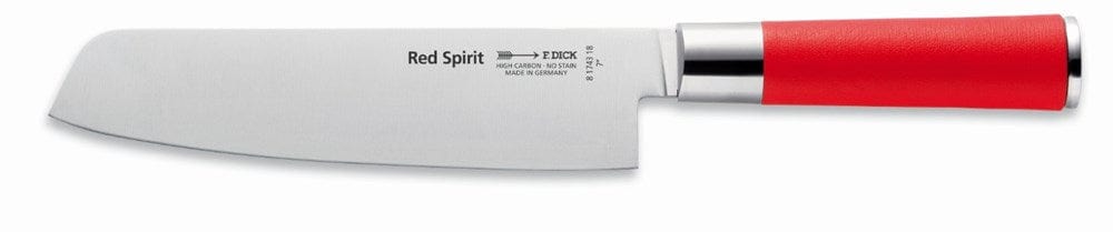 F.Dick Smallwares Each F.Dick 8174318 Red Spirit Usuba Knife 7" | Denson CFE