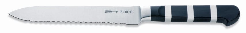F.Dick Smallwares Each F.Dick 8191013 Utility Knife Serrated Black 5" | Denson CFE