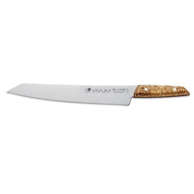 F.Dick Smallwares Each F.Dick 8363926H VIVUM Bread Knife Serrated Birch 10" | Denson CFE