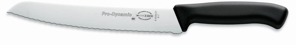 F.Dick Smallwares Each F.Dick 8503921 ProDynamic Bread Knife Serrated Black 8.5" | Denson CFE