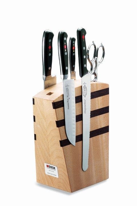 F.Dick Smallwares Each F.Dick 8809000 Premier Plus Magnetic Design Knife Block | Denson CFE