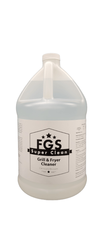 FGS Superclean Sanitation & Janitorial 4L Jug FGS Superclean Grill & Fryer Cleaner 4 ltr
