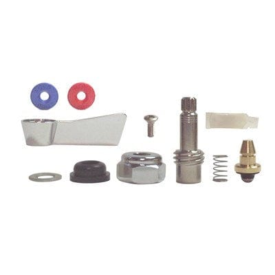 Fisher Parts & Service Each Fisher 2000-0004 Repair Kit, Right Hand Check Stem, 1/2" - Includes Screw, Red | Denson CFE