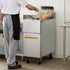 Frymaster Commercial Fryers Each Frymaster GF14 Gas Fryer - 40 lb Vat, Floor Model, Natural Gas, 100,000 BTU | Denson CFE
