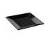 G.E.T. Enterprises Dinnerware Each G.E.T. ML-104-BK 10 in Square Melamine Dinner Plate, Black | Denson CFE
