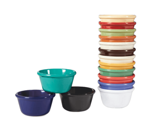G.E.T. Enterprises Food Service Supplies Dozen G.E.T. RM-400-RO 4 oz. Ramekin, 3.25 - Melamine | Denson CFE