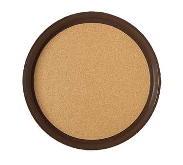 G.E.T. Enterprises Food Service Supplies G.E.T. RCT-11-NS Serving Tray, 11-1/4 in, dia., Round, Cork Lined, Pla - Plastic | Denson CFE