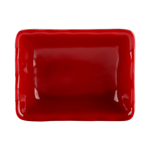 G.E.T. Enterprises Tabletop Each Elite Global Solutions JW3252T 2 oz. Karma Black and Red Two-Tone Melamine Sauce Dish | Denson CFE