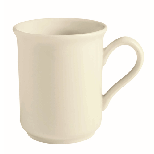 G.E.T. Enterprises Tabletop & Serving Dozen G.E.T. PA1101606124 Corona Actualite Mug - 11 oz Bright White Porcelain | Denson CFE