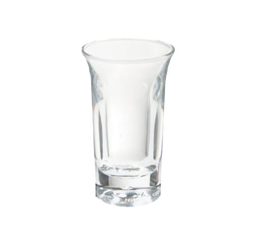 G.E.T. Enterprises Tabletop & Serving Dozen G.E.T. SW-1431-1-CL Shooter - 1 oz., Clear SAN | Denson CFE