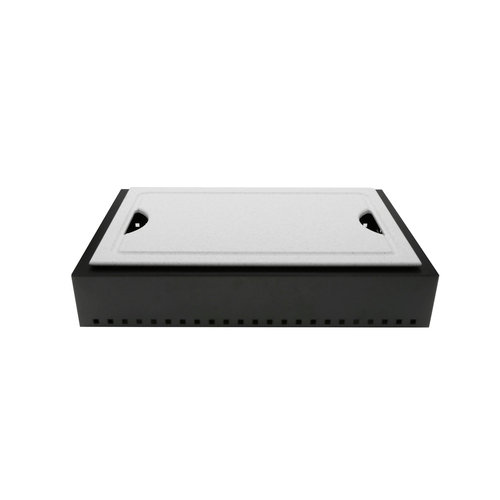 G.E.T. Enterprises Unclassified 0 G.E.T. ST11209111EVK Strata Rectangular Carving/display Tray - Plastic | Denson CFE