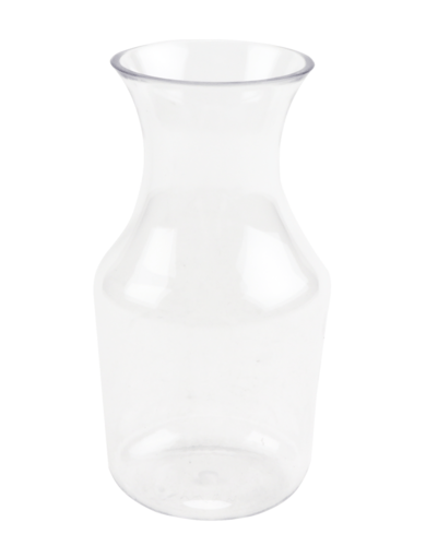 G.E.T. Enterprises Unclassified Dozen G.E.T. BW-0515-CL 5oz Marked Wine Carafe - Plastic | Denson CFE