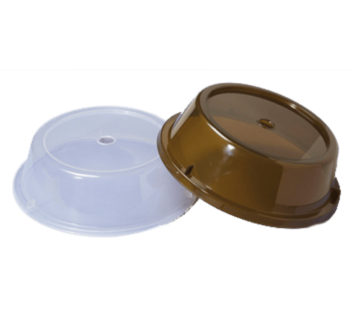 G.E.T. Enterprises Unclassified Dozen G.E.T. CO-93-CL Plate Cover For 9.7 in - 10.4 in Round Plate, Polycarbonate | Denson CFE