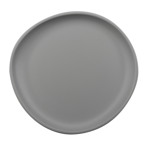 G.E.T. Enterprises Unclassified Dozen G.E.T CS-610-LG 6" Dark Gray Melamine Small Serving Plate | Denson CFE