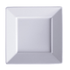 G.E.T. Enterprises Unclassified Dozen G.E.T. PA1101972424 Bright White Porcelain Plate, Corona Zen | Denson CFE