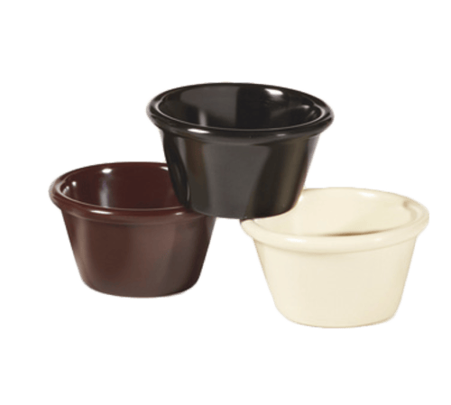 G.E.T. Enterprises Unclassified Dozen G.E.T. S-630-IV 3 oz. 3 in Ramekin, 1.5 in Deep - Melamine | Denson CFE