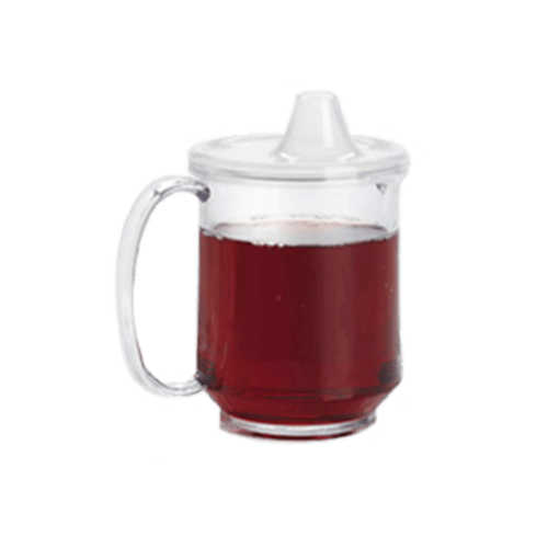G.E.T. Enterprises Unclassified Dozen G.E.T. SN-104-RSP 8 oz. Single Handle Mug - Melamine | Denson CFE