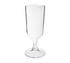 G.E.T. Enterprises Unclassified Dozen G.E.T. SW-1414-1-CL SAN Plastic Goblet - 12 oz., Clear | Denson CFE