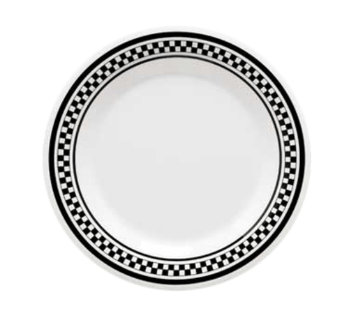 G.E.T. Enterprises Unclassified Dozen G.E.T. WP-9-X 9 in Wide Rim Plate - Melamine | Denson CFE