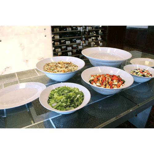 G.E.T. Enterprises Unclassified Each G.E.T B-192-MN-W 6 Qt. Melamine Round Large Display Bowl | Denson CFE