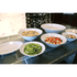 G.E.T. Enterprises Unclassified Each G.E.T. B-192-MN-W 6 Qt. Melamine Round Large Display Bowl | Denson CFE