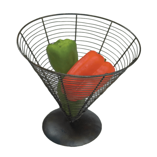 G.E.T. Enterprises Unclassified Each G.E.T WB-703 9.375" x 6.875" Mesh Wire Flatware Basket, 4.5" Deep | Denson CFE