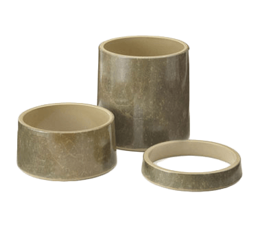 G.E.T. Enterprises Unclassified G.E.T. ML-285-BK Stone-mel Pedestal, 6 in, dia. x 6 In,h, Dishwasher Safe, Me | Denson CFE