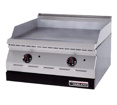 Garland Canada Commercial Grills Each Garland GD-24G Designer Series 24" Gas Griddle with Manual Controls, 1/2" Steel Plate, Natural Gas | Denson CFE