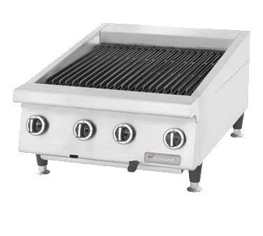 Garland Canada Commercial Grills Each Garland GTBG36-AR36 36" Countertop Charbroiler, Adjustable, Manual Control, Natural Gas