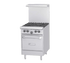 Garland Canada Cooking Equipment Each Garland G24-4L 24" 4 Burner Gas Range w/ Space Saver Oven, Natural Gas | Denson CFE