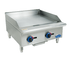 Globe Commercial Grills Each Globe C24GG 24" Gas Griddle w/ Manual Controls - 3/4" Steel Plate, Convertible | Denson CFE