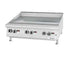 Globe Commercial Grills Each Globe GG48G 48” Wide Gas Countertop Griddle With Four Burners And Manual Controls - 120,000 BTU