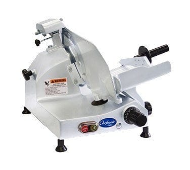 Globe Meat Slicer Equipment Each Globe C9 Chefmate Light Duty Manual Gravity Feed Slicer with 9” Diameter Knife – 115V, 1/4 HP | Denson CFE