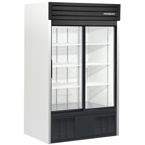 Habco Manufacturing Refrigeration & Ice Each Habco SE42HC Sliding Door Display Refrigerator