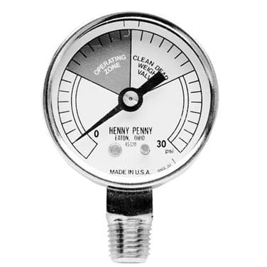 Henny Penny Fryer Accessories Each Henny Penny 16910 – Pressure Gauge, 0–30 PSI (Fryer) | Denson CFE
